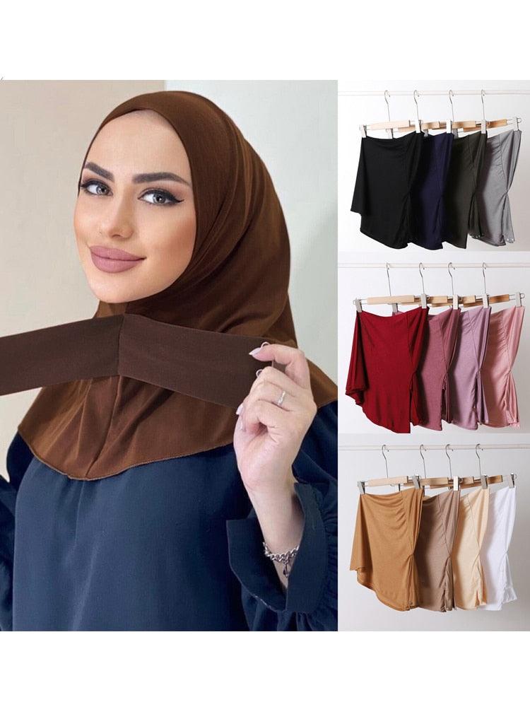 On sale - Ready To Wear Instant Hijab - 12 Colours - Free
