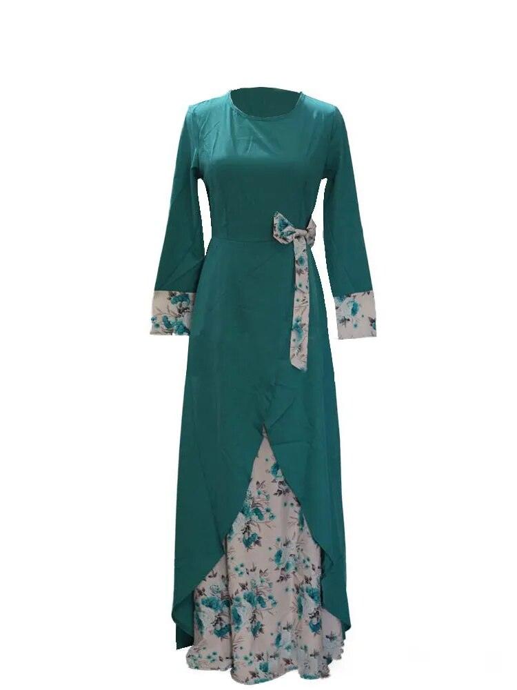 On sale - Retro Muslim Abayas Dress - 4 Colours - Free