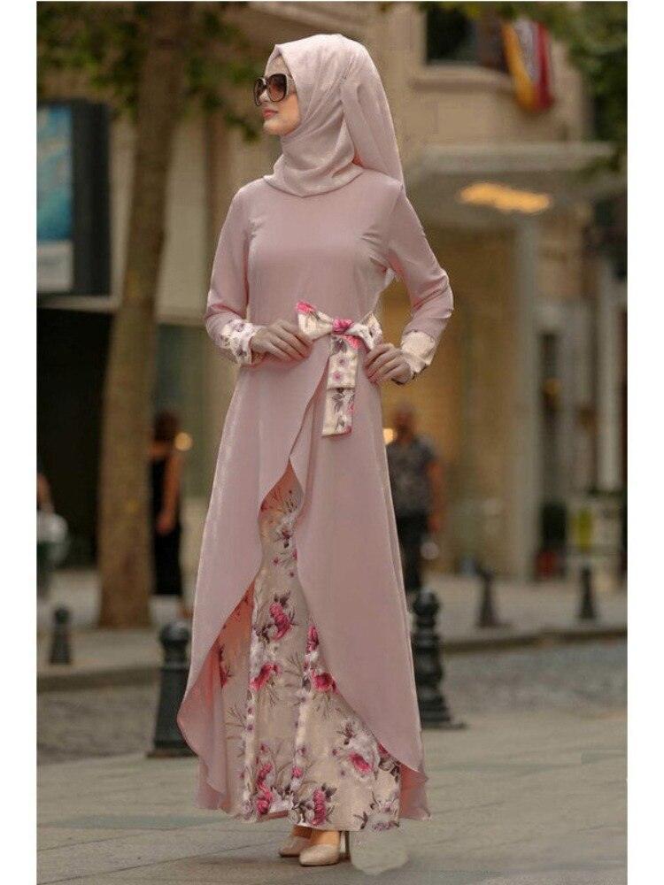 On sale - Retro Muslim Abayas Dress - 4 Colours - Free