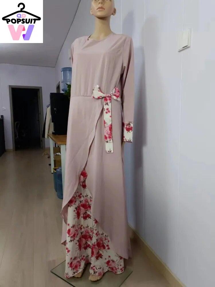 On sale - Retro Muslim Abayas Dress - 4 Colours - Free