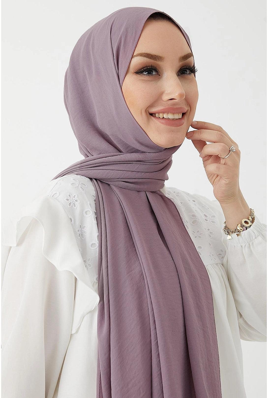 Jazz Modest Hijab Scarf for Women - Lilac Purple