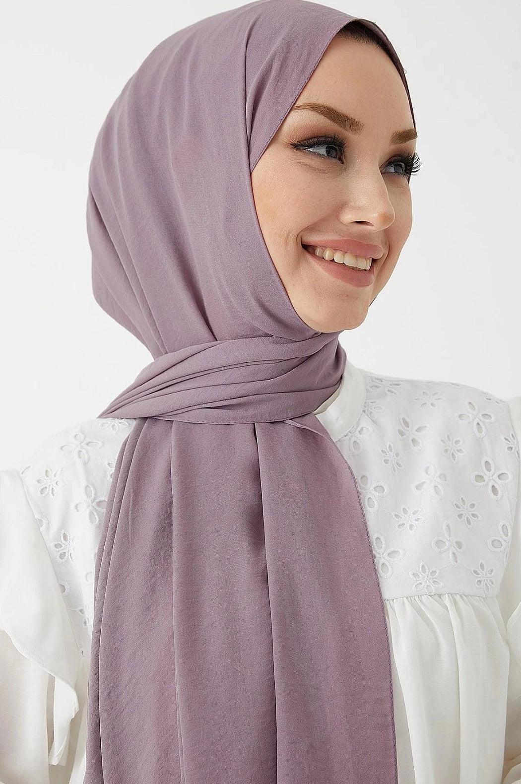 Jazz Modest Hijab Scarf for Women - Lilac Purple