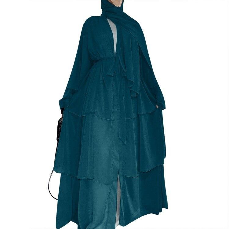 On sale - Stitching Hijab Dress - 11 Colours - Free shipping