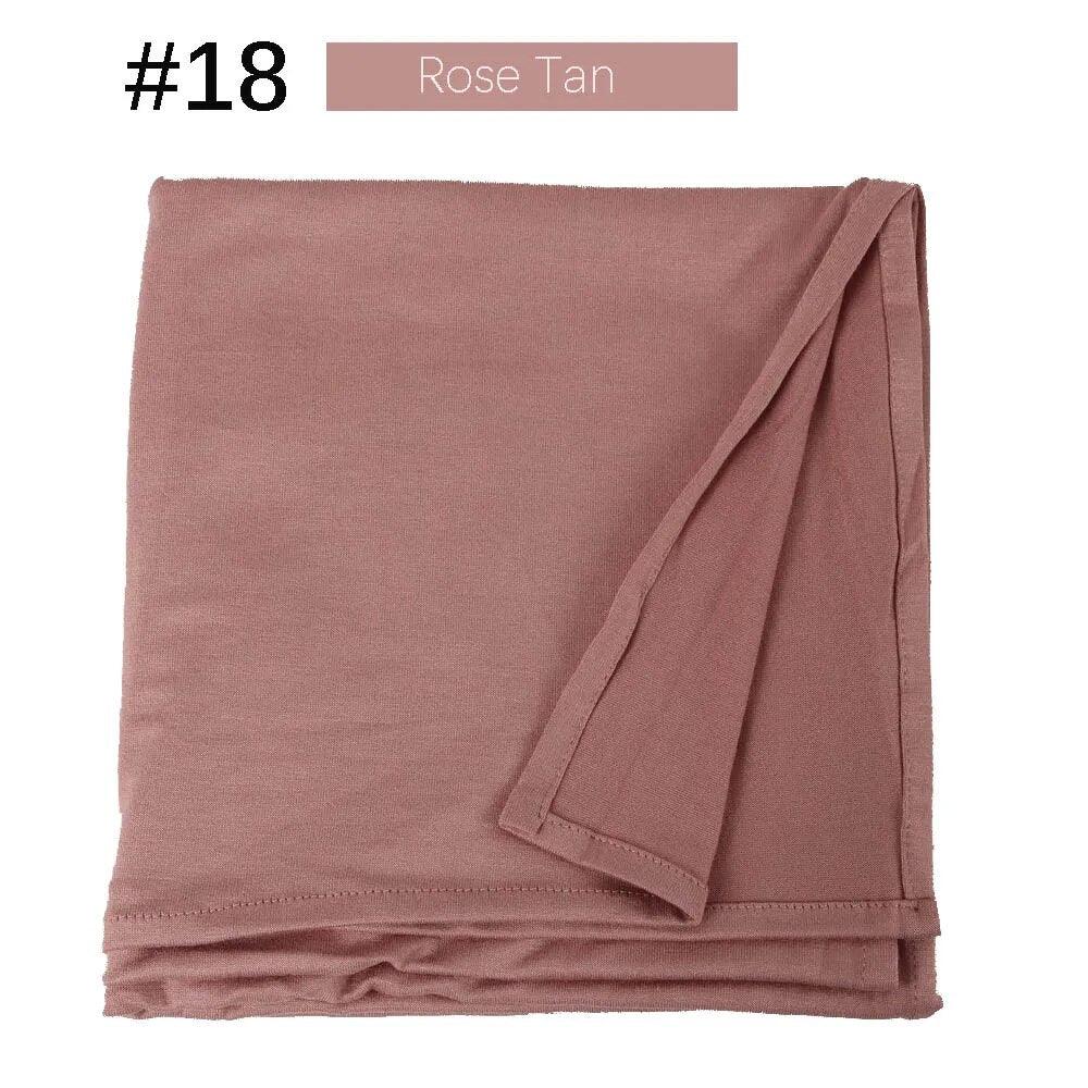 On sale - Strechy Jersey Hijab - 53 Colours - Free shipping