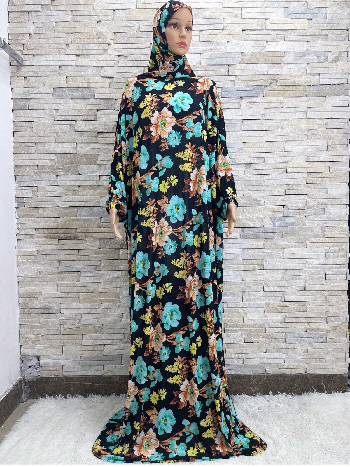 On sale - Turkey-African Prayer Abaya Dress - 16 Colours -