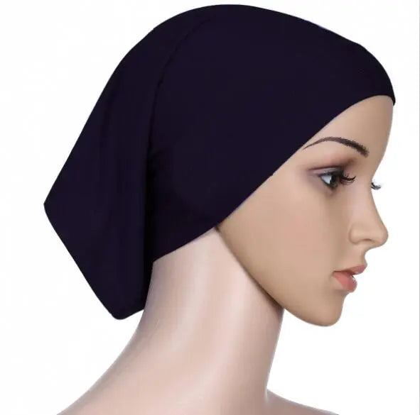 On sale - Two-Color Cotton Undercap Hijab - Free shipping -