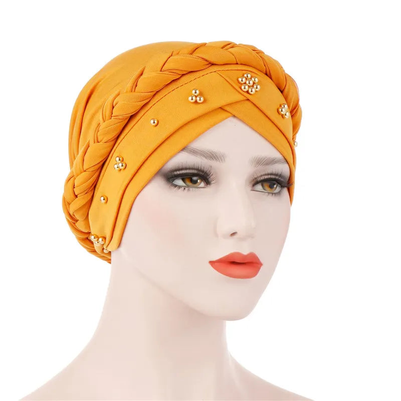 On sale - Two-Color Cotton Undercap Hijab - Free shipping -