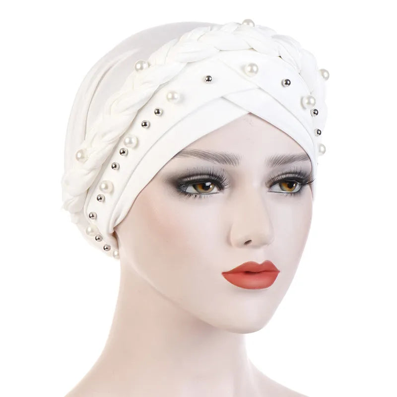 On sale - Two-Color Cotton Undercap Hijab - Free shipping -