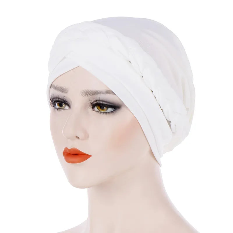 On sale - Two-Color Cotton Undercap Hijab - Free shipping -