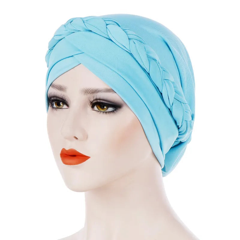 On sale - Two-Color Cotton Undercap Hijab - Free shipping -