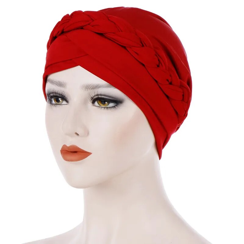 On sale - Two-Color Cotton Undercap Hijab - Free shipping -