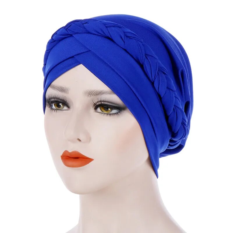 On sale - Two-Color Cotton Undercap Hijab - Free shipping -