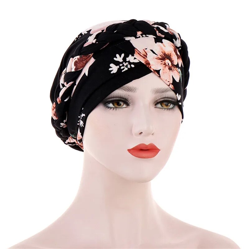 On sale - Two-Color Cotton Undercap Hijab - Free shipping -