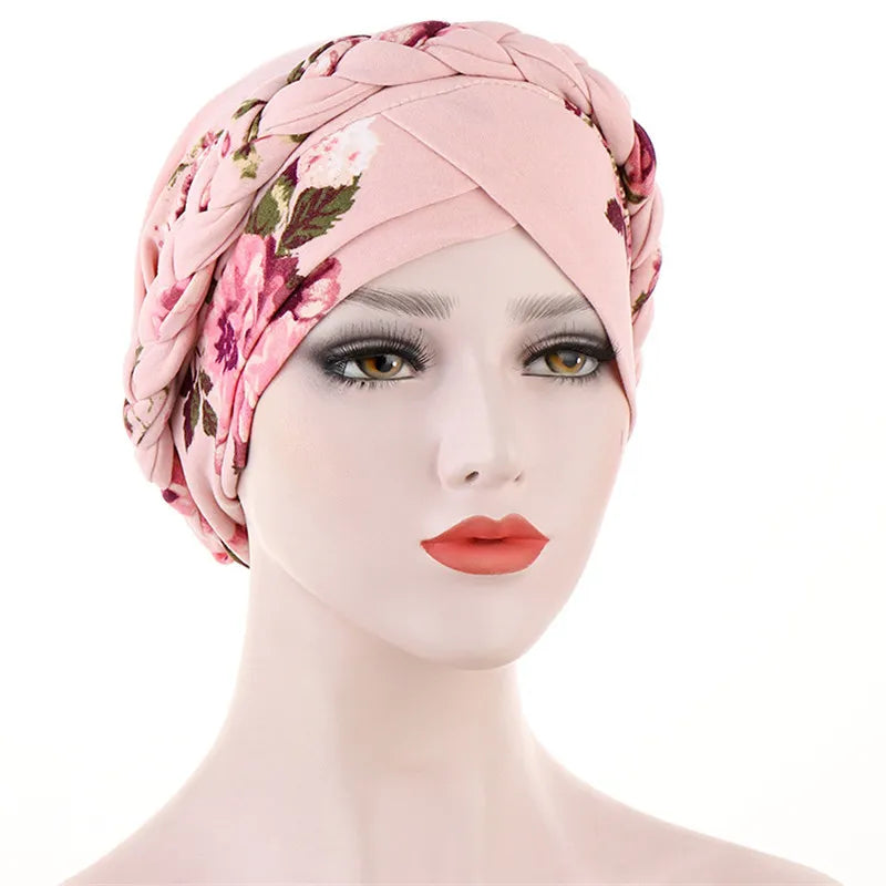 On sale - Two-Color Cotton Undercap Hijab - Free shipping -