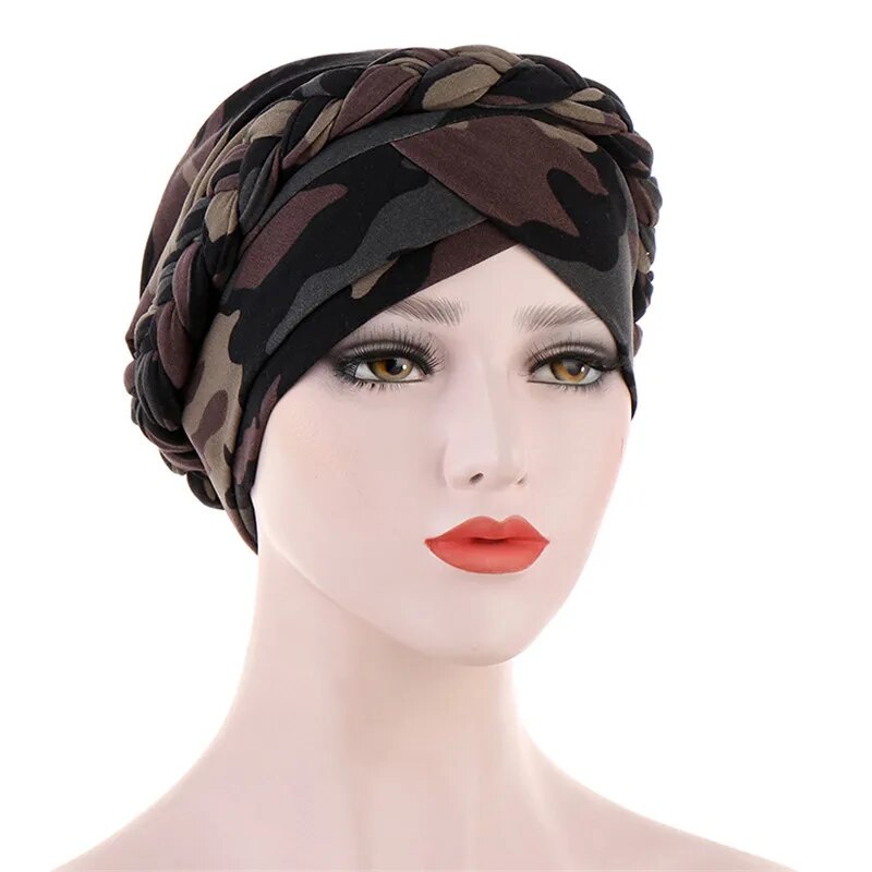 On sale - Two-Color Cotton Undercap Hijab - Free shipping -