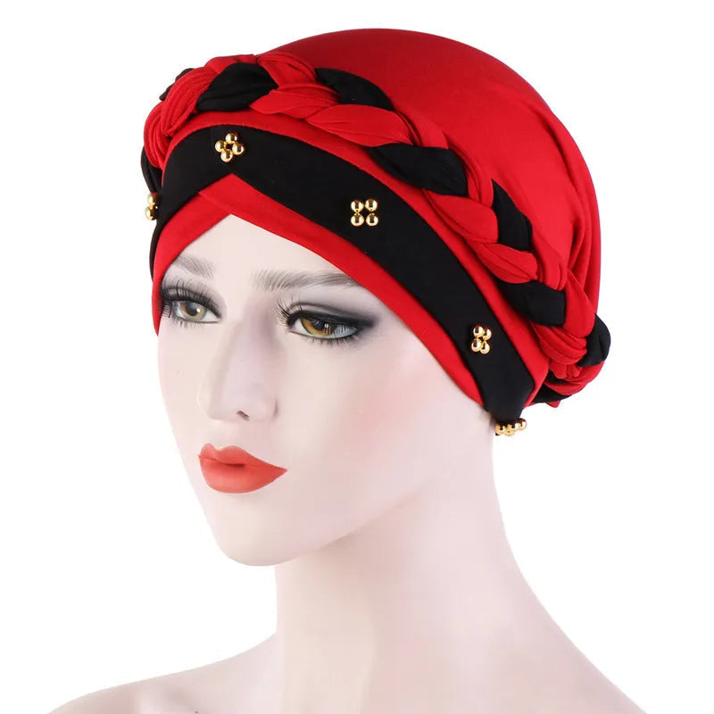 On sale - Two-Color Cotton Undercap Hijab - Free shipping -