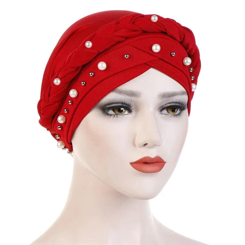 On sale - Two-Color Cotton Undercap Hijab - Free shipping -