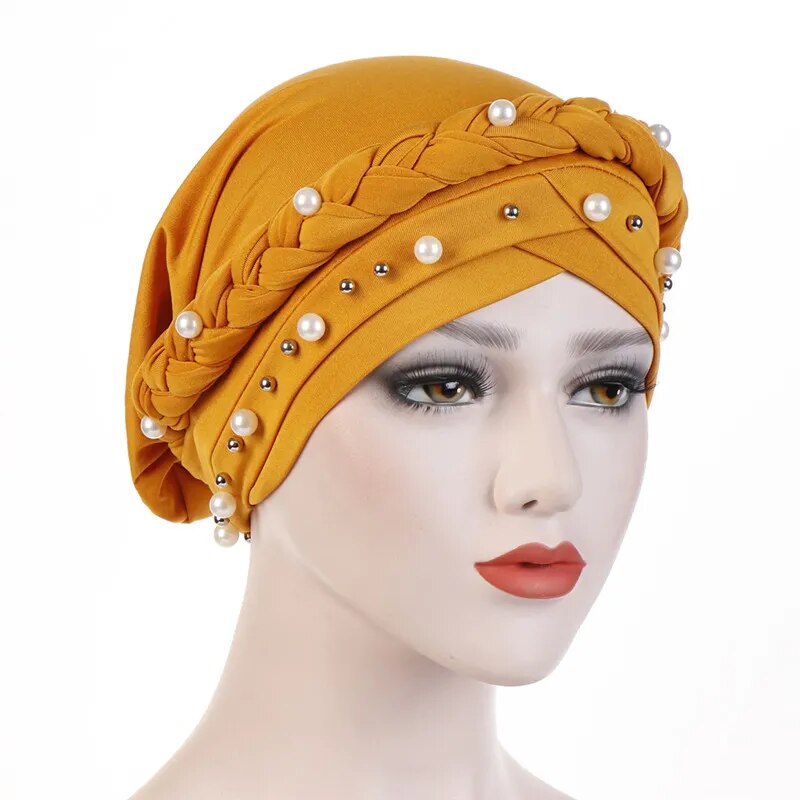 On sale - Two-Color Cotton Undercap Hijab - Free shipping -