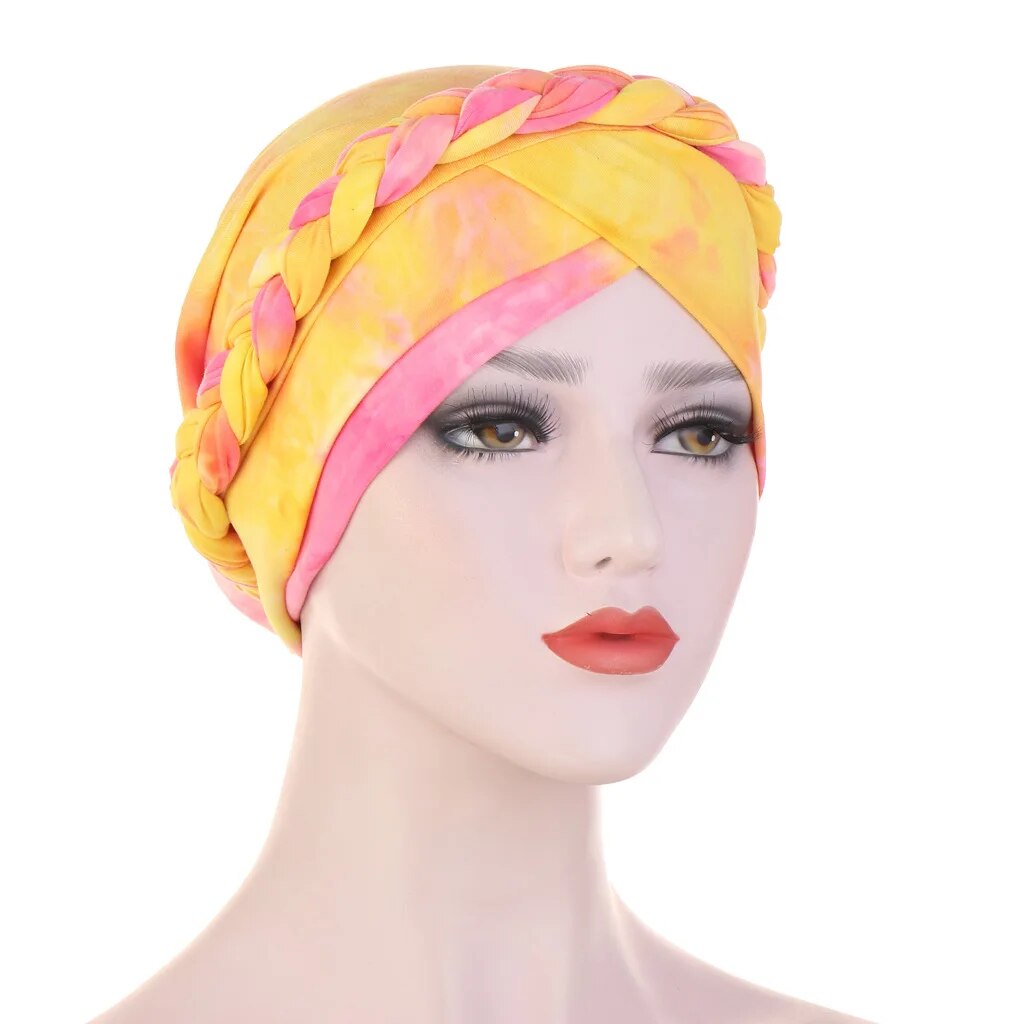 On sale - Two-Color Cotton Undercap Hijab - Free shipping -