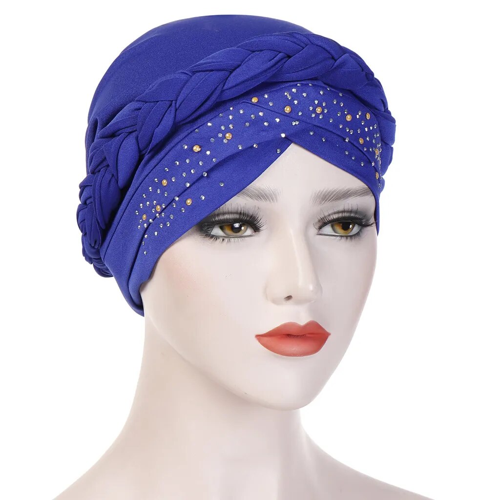 On sale - Two-Color Cotton Undercap Hijab - Free shipping -