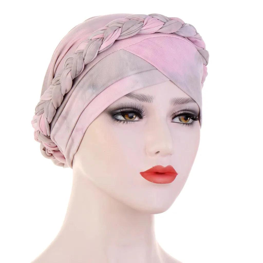 On sale - Two-Color Cotton Undercap Hijab - Free shipping -