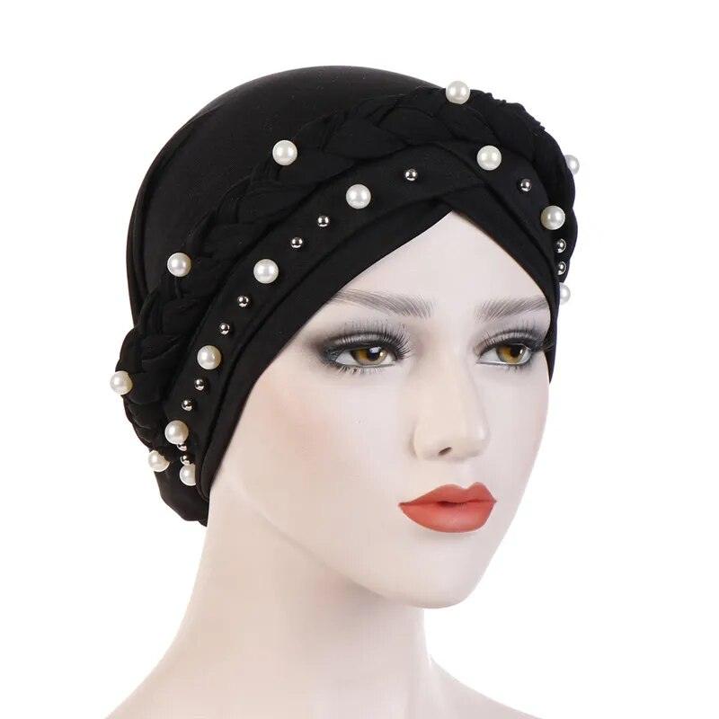 On sale - Two-Color Cotton Undercap Hijab - Free shipping -