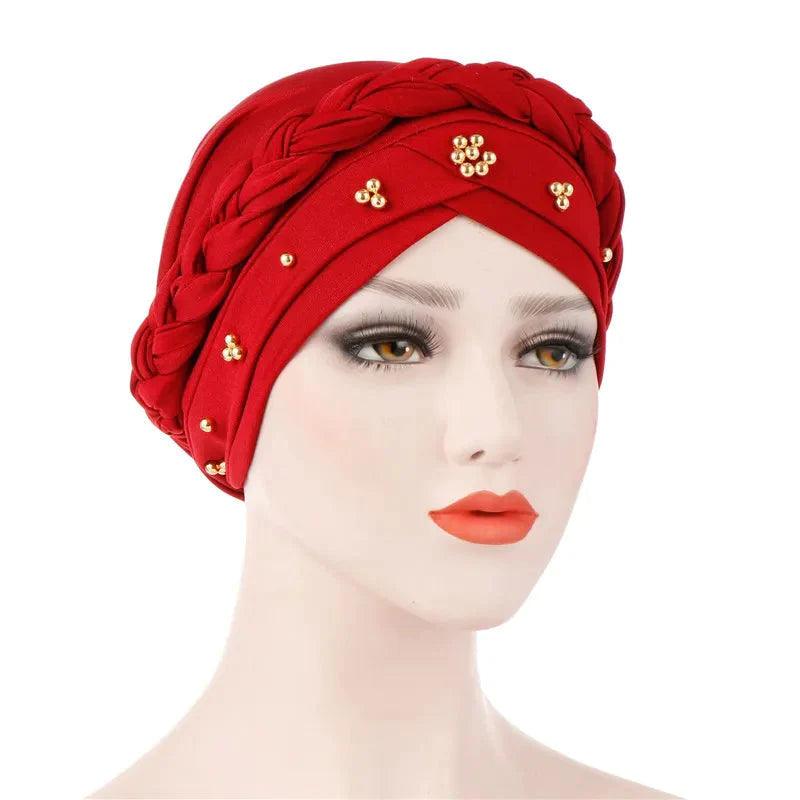 On sale - Two-Color Cotton Undercap Hijab - Free shipping -