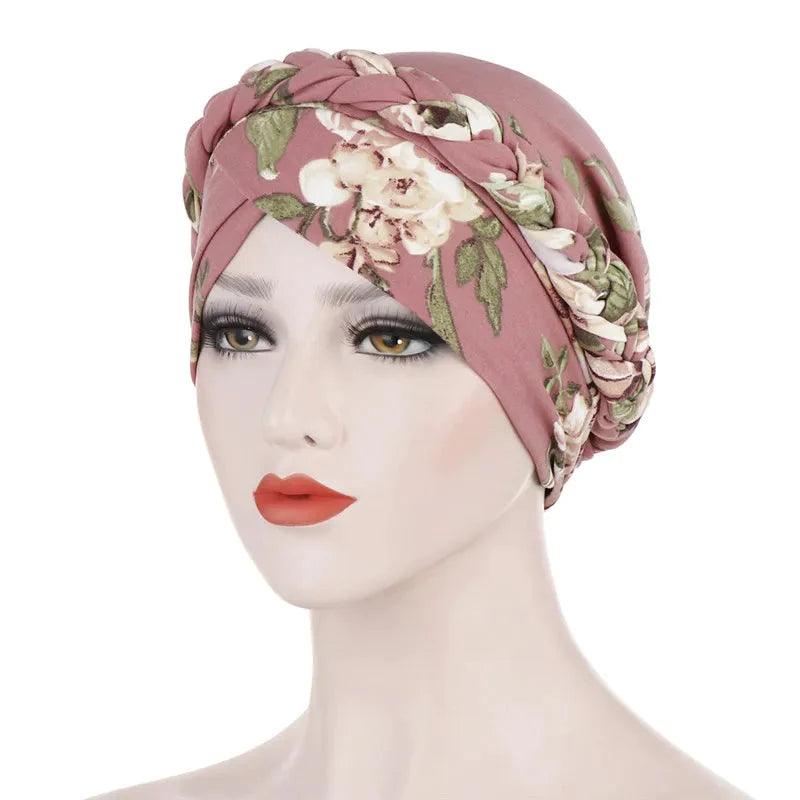 On sale - Two-Color Cotton Undercap Hijab - Free shipping -