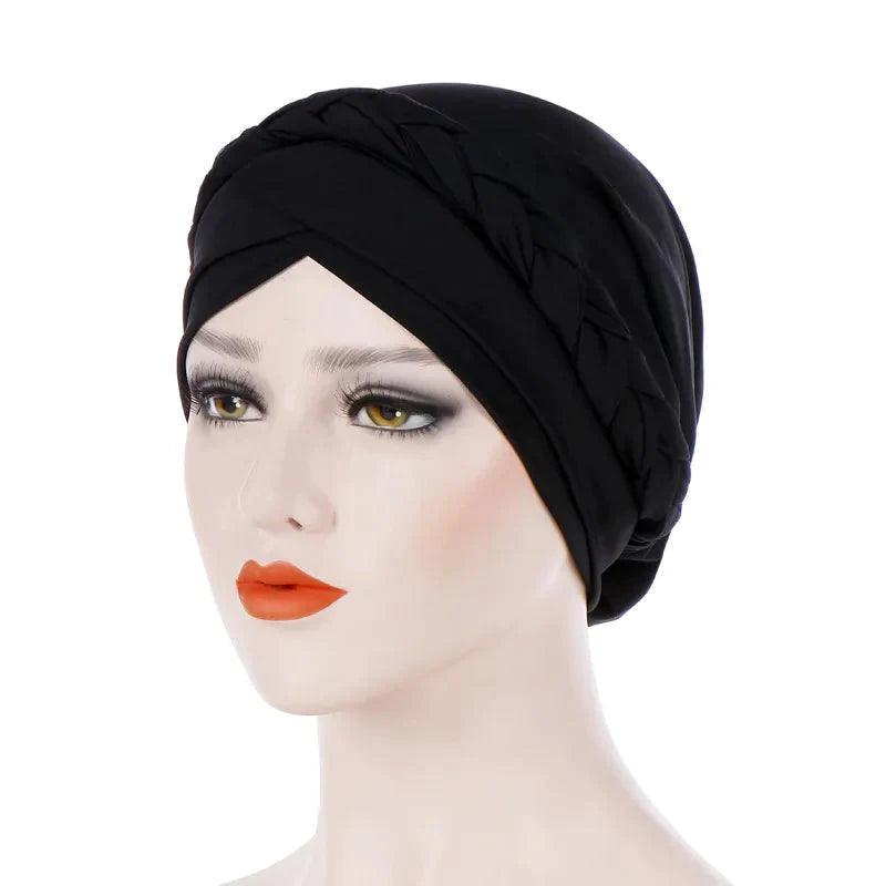 On sale - Two-Color Cotton Undercap Hijab - Free shipping -