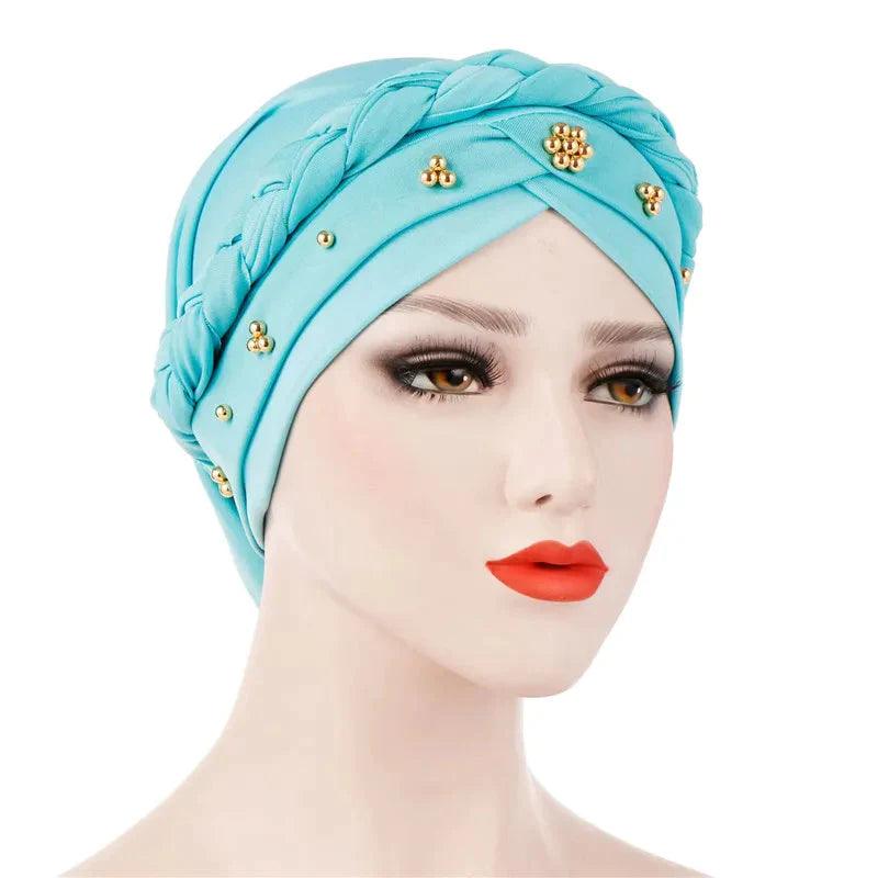 On sale - Two-Color Cotton Undercap Hijab - Free shipping -