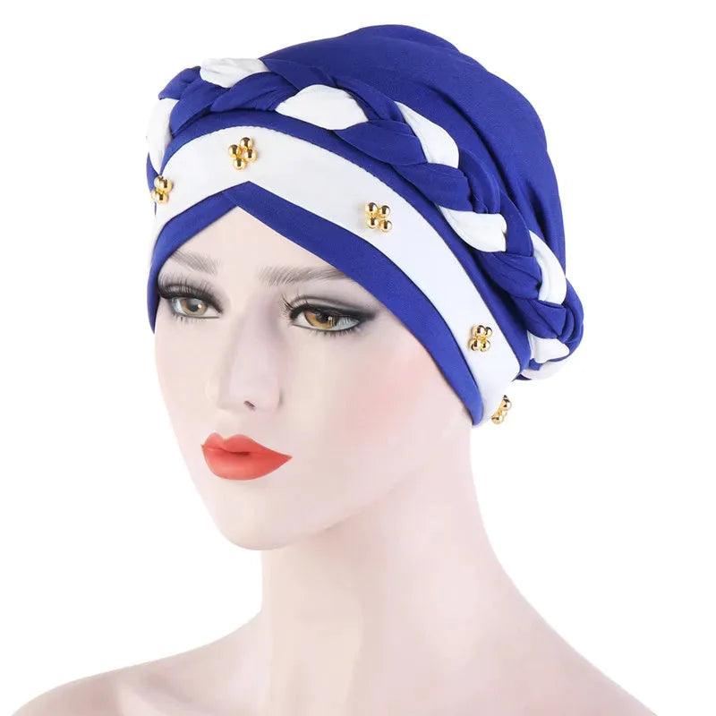 On sale - Two-Color Cotton Undercap Hijab - Free shipping -