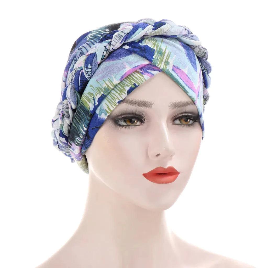 On sale - Two-Color Cotton Undercap Hijab - Free shipping -