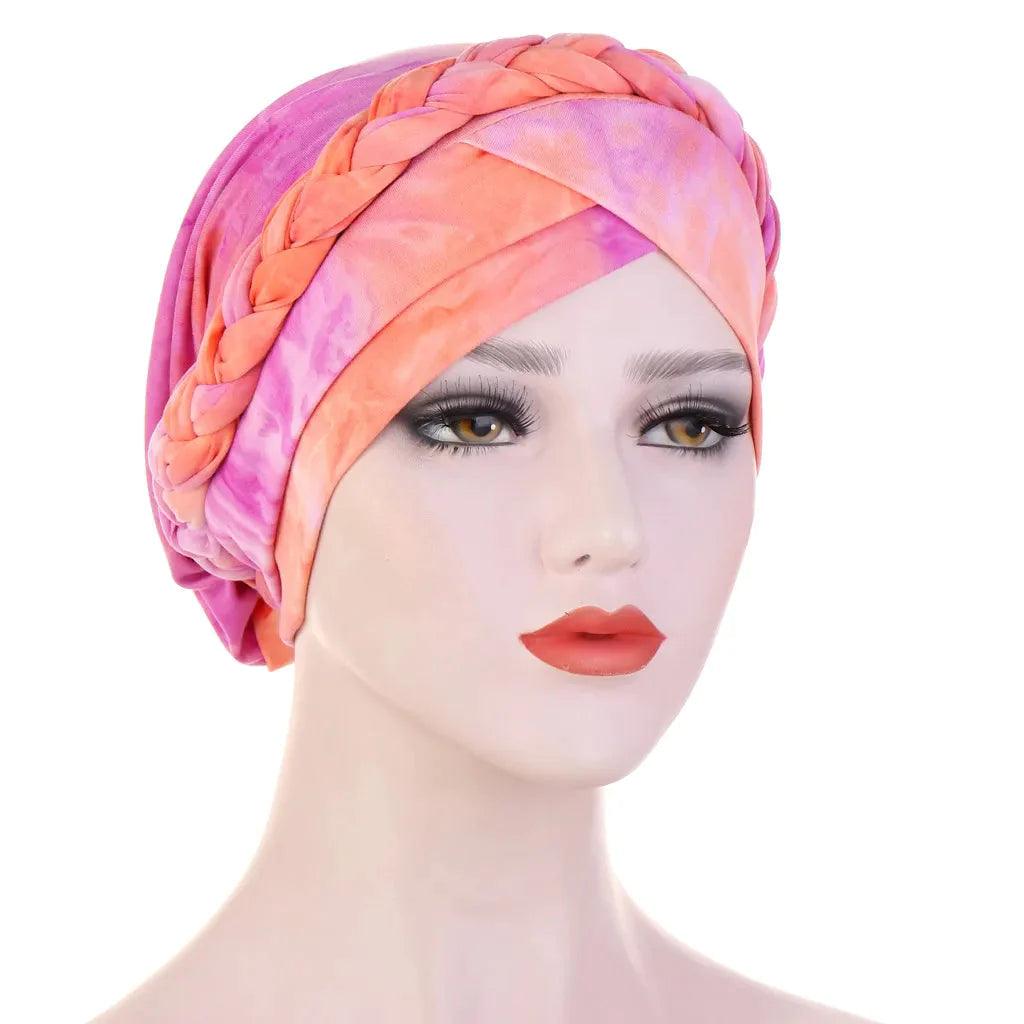 On sale - Two-Color Cotton Undercap Hijab - Free shipping -