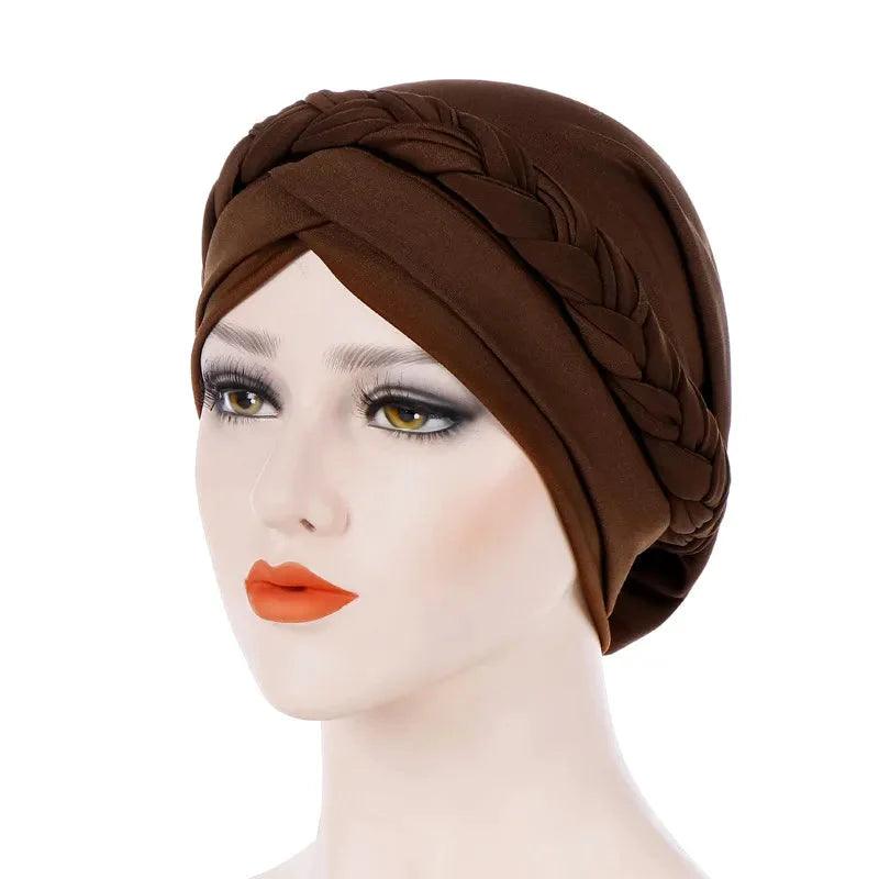 On sale - Two-Color Cotton Undercap Hijab - Free shipping -