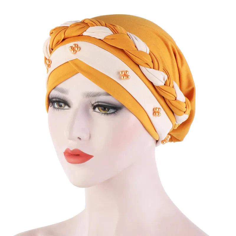 On sale - Two-Color Cotton Undercap Hijab - Free shipping -