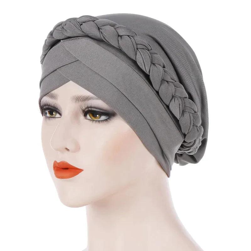 On sale - Two-Color Cotton Undercap Hijab - Free shipping -