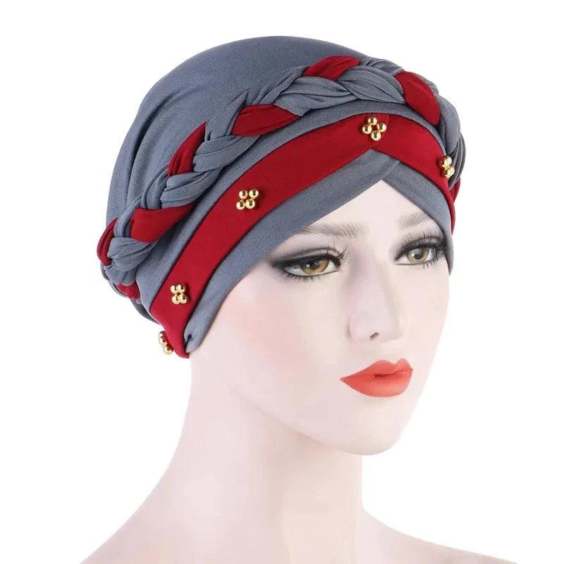 On sale - Two-Color Cotton Undercap Hijab - Free shipping -