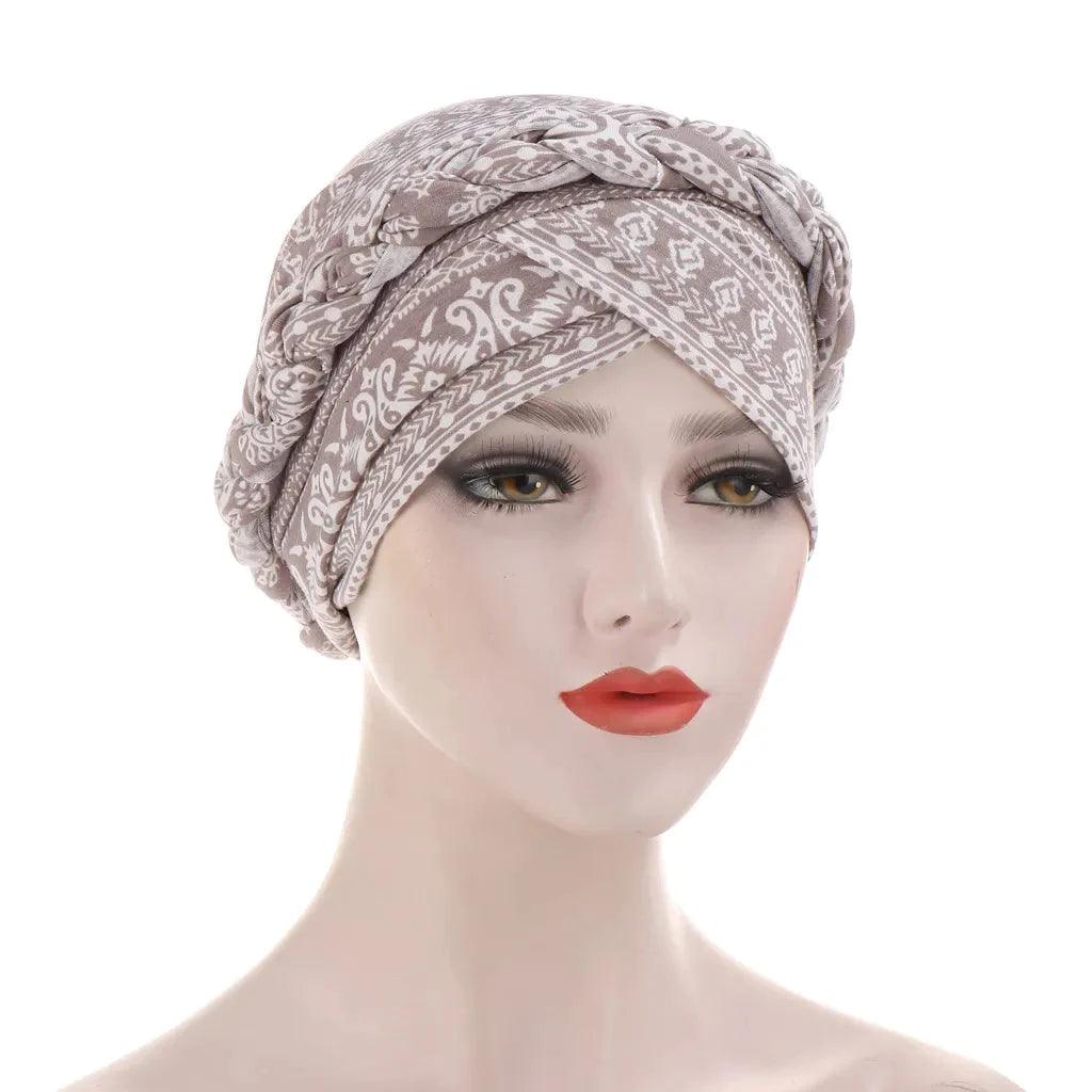 On sale - Two-Color Cotton Undercap Hijab - Free shipping -