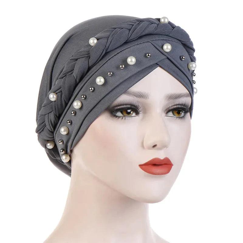 On sale - Two-Color Cotton Undercap Hijab - Free shipping -