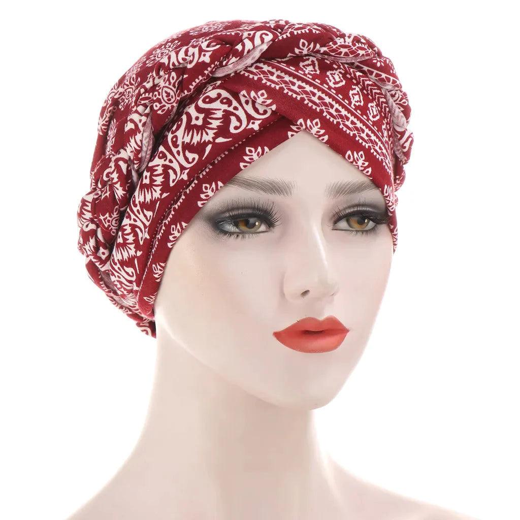 On sale - Two-Color Cotton Undercap Hijab - Free shipping -