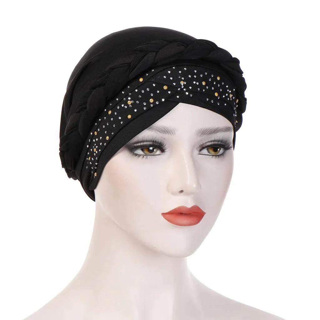 On sale - Two-Color Cotton Undercap Hijab - Free shipping -