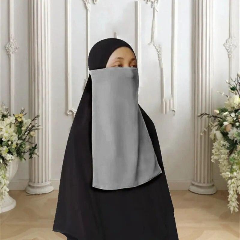 On sale - Veil Niqab Face Cover - 16 Colours - Free shipping