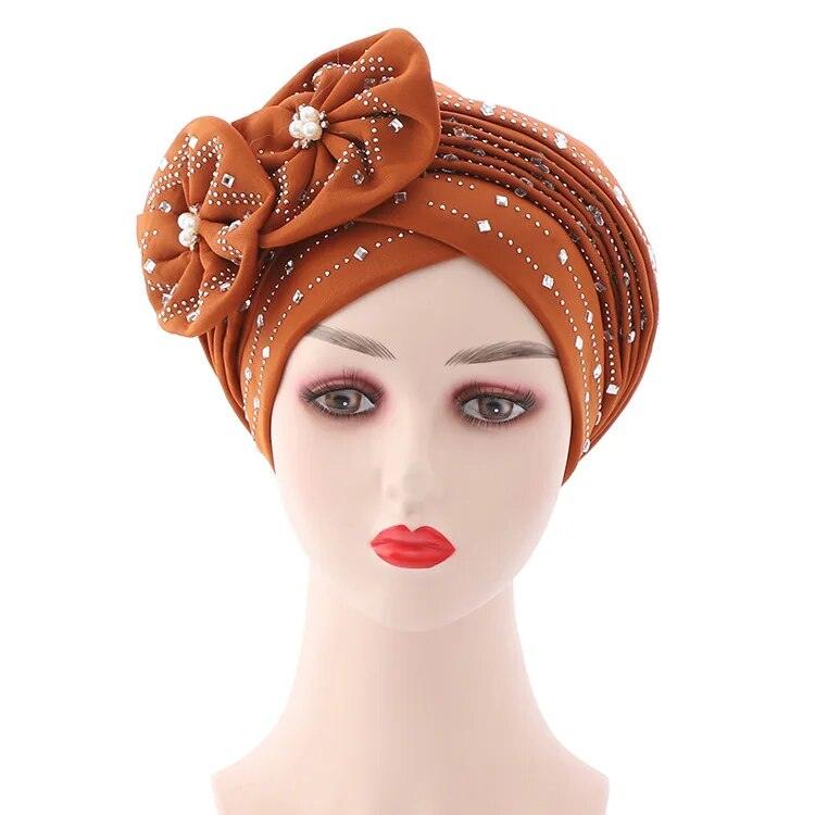 On sale - Women Hat Auto Gele - 11 Colours - Free shipping -