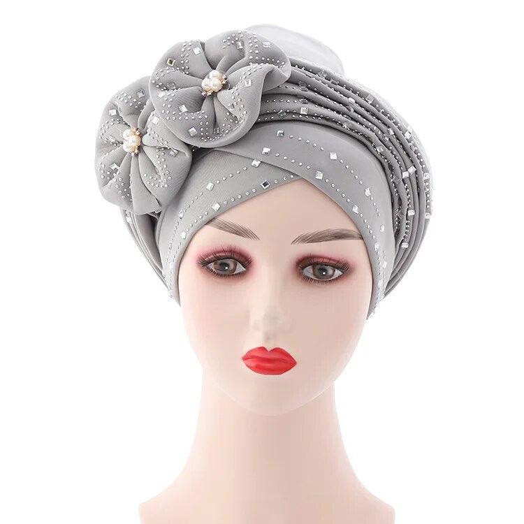 On sale - Women Hat Auto Gele - 11 Colours - Free shipping -