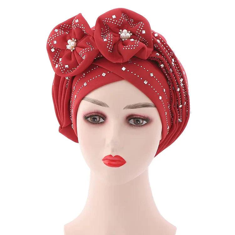 On sale - Women Hat Auto Gele - 11 Colours - Free shipping -