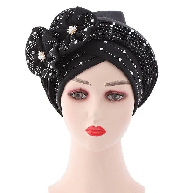 On sale - Women Hat Auto Gele - 11 Colours - Free shipping -