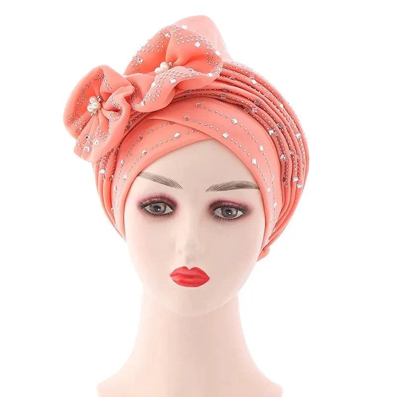 On sale - Women Hat Auto Gele - 11 Colours - Free shipping -