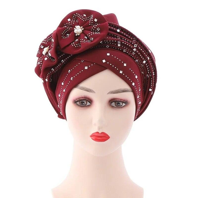 On sale - Women Hat Auto Gele - 11 Colours - Free shipping -