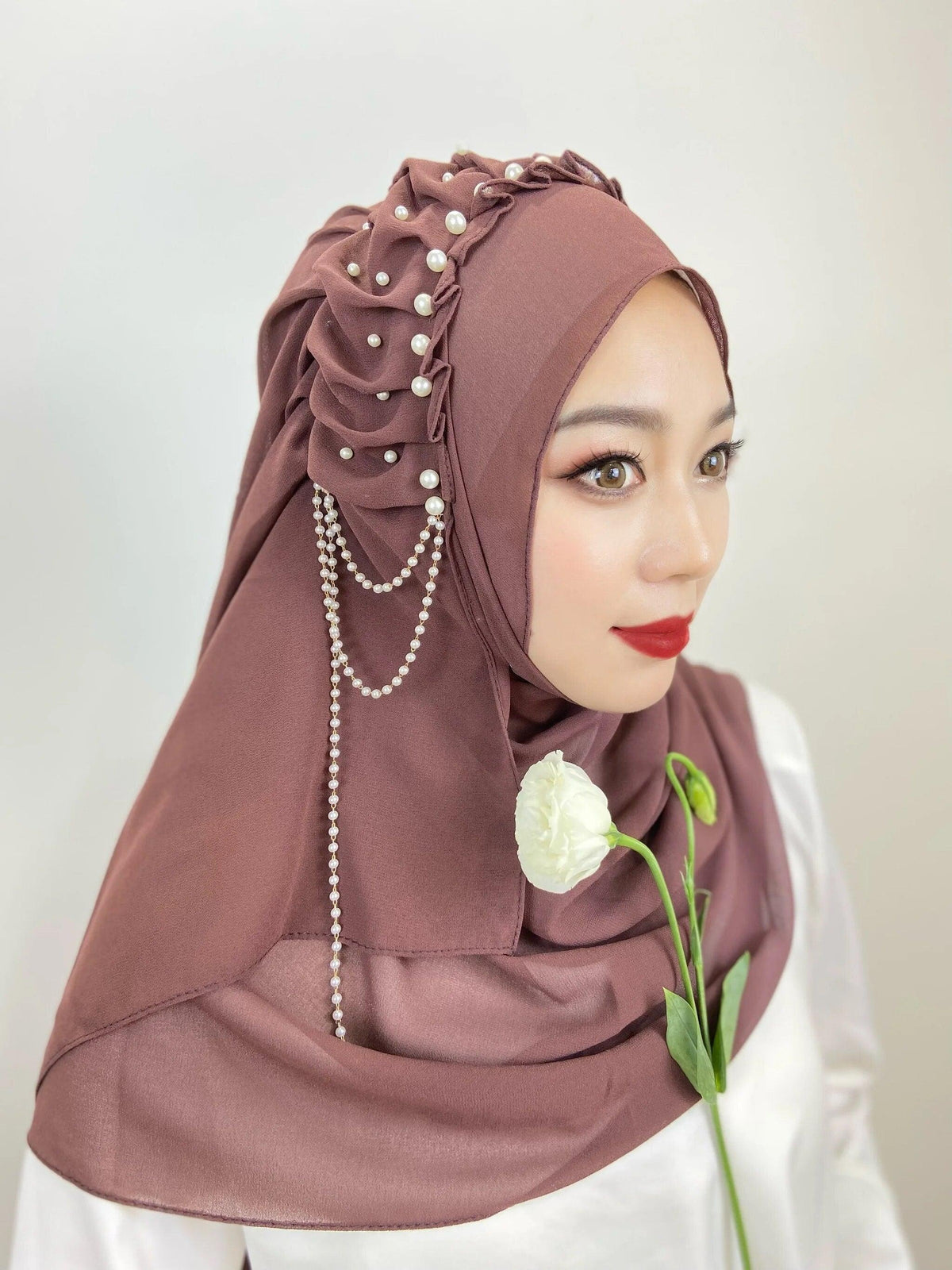 On sale - Women Hijab Shiny - 8 Colours - Free shipping -