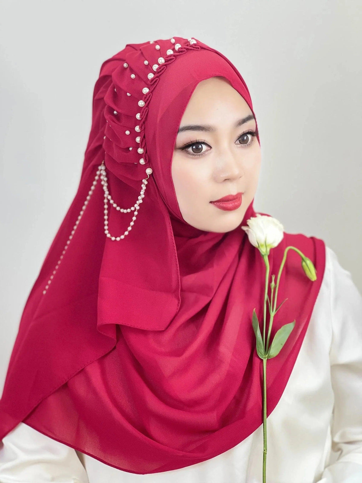 On sale - Women Hijab Shiny - 8 Colours - Free shipping -